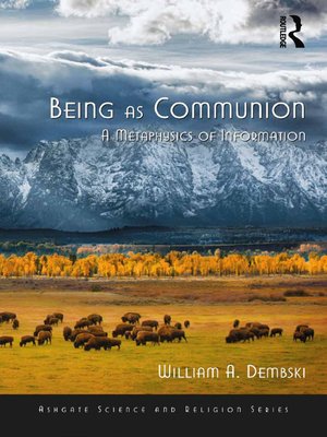 cover image of Being as Communion